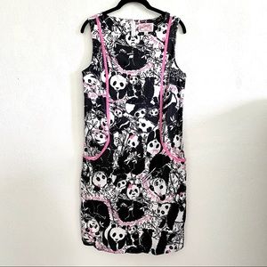 LE Lilly Pulitzer Pandamonium Shift Dress Size 10